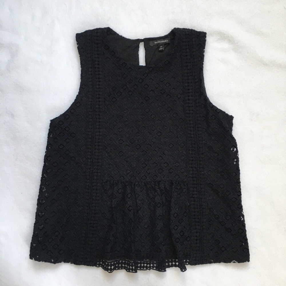 Banana Republic Black Blouse
